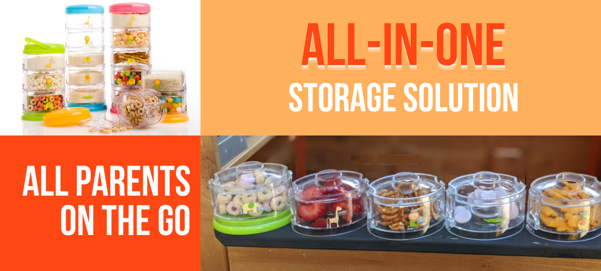 Use Space-Saving Stackable Containers