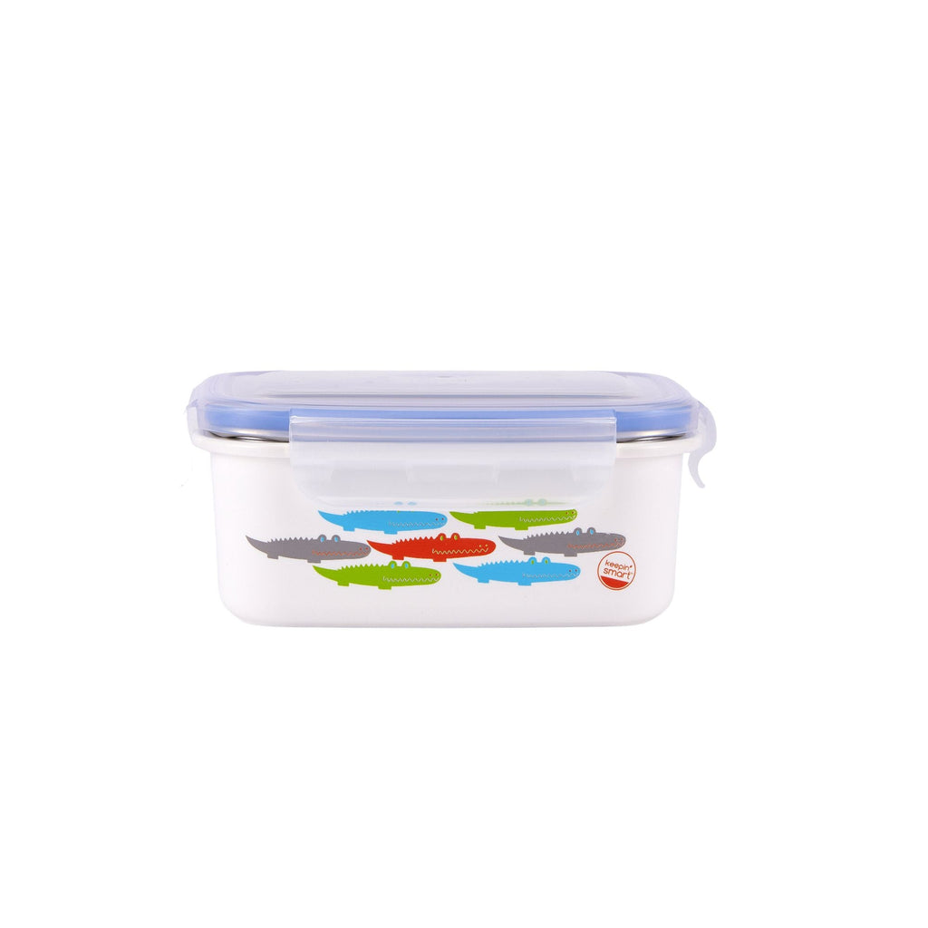 Stainless Steel + Silicone Lid ’Splash Box’ Lunchbox