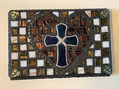 Mosaic trivet by Pam Crouch