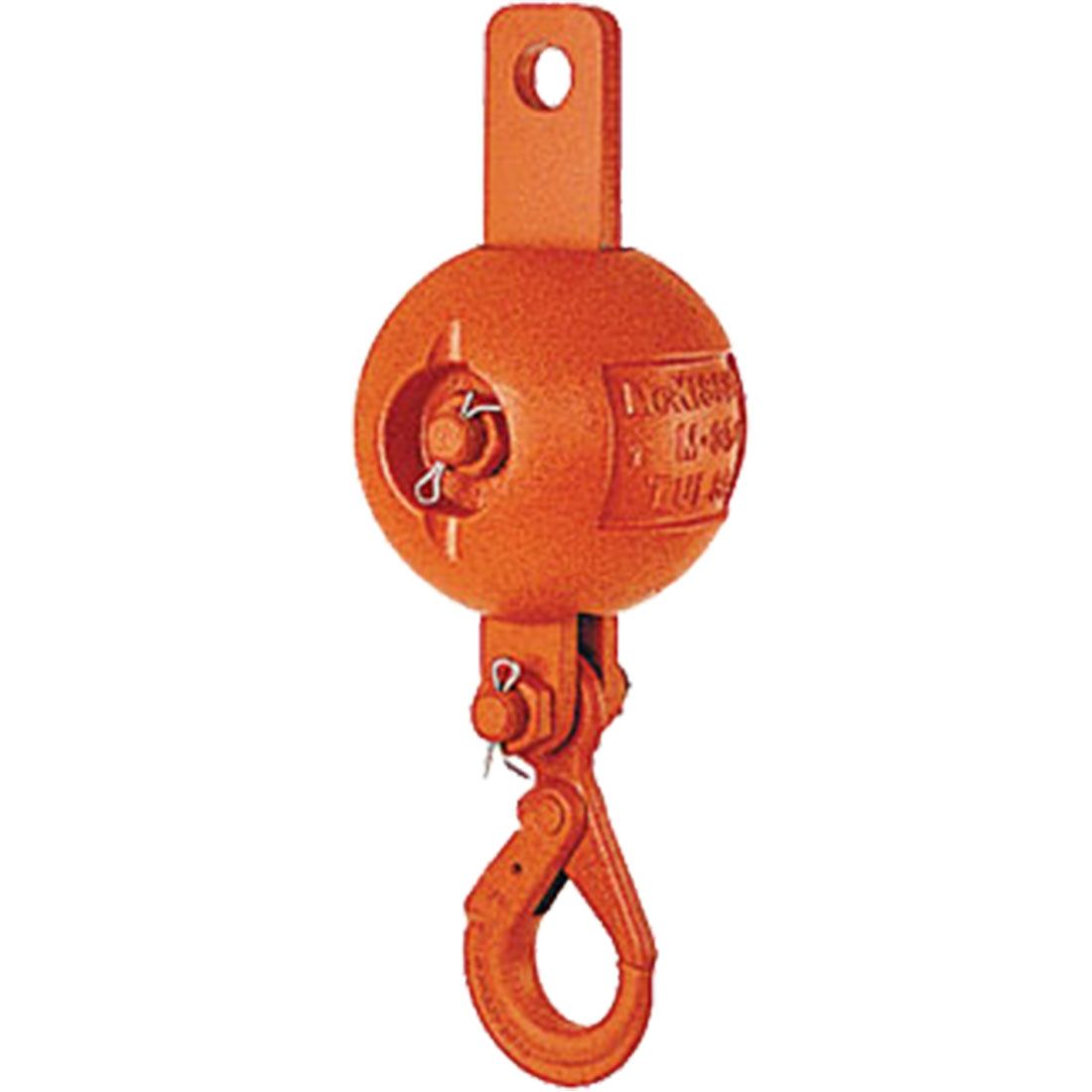 Crosby 4 Ton UB500S Non Swiveling Overhaul Ball with SHUR-LOC‚® Hook - 54 lbs SKU: 1036407
