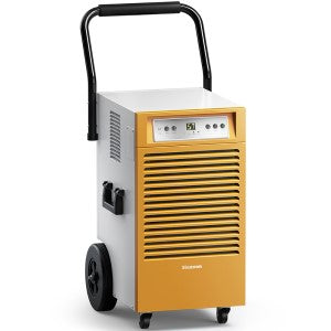 Sleavon 130 Pints Commercial Dehumidifier With Humidistat For Warehouse