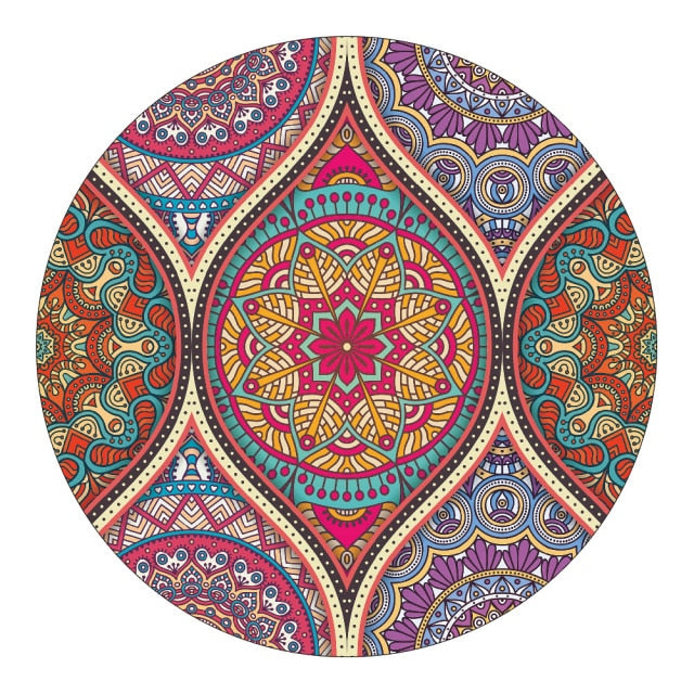 Mandala-Style Rug