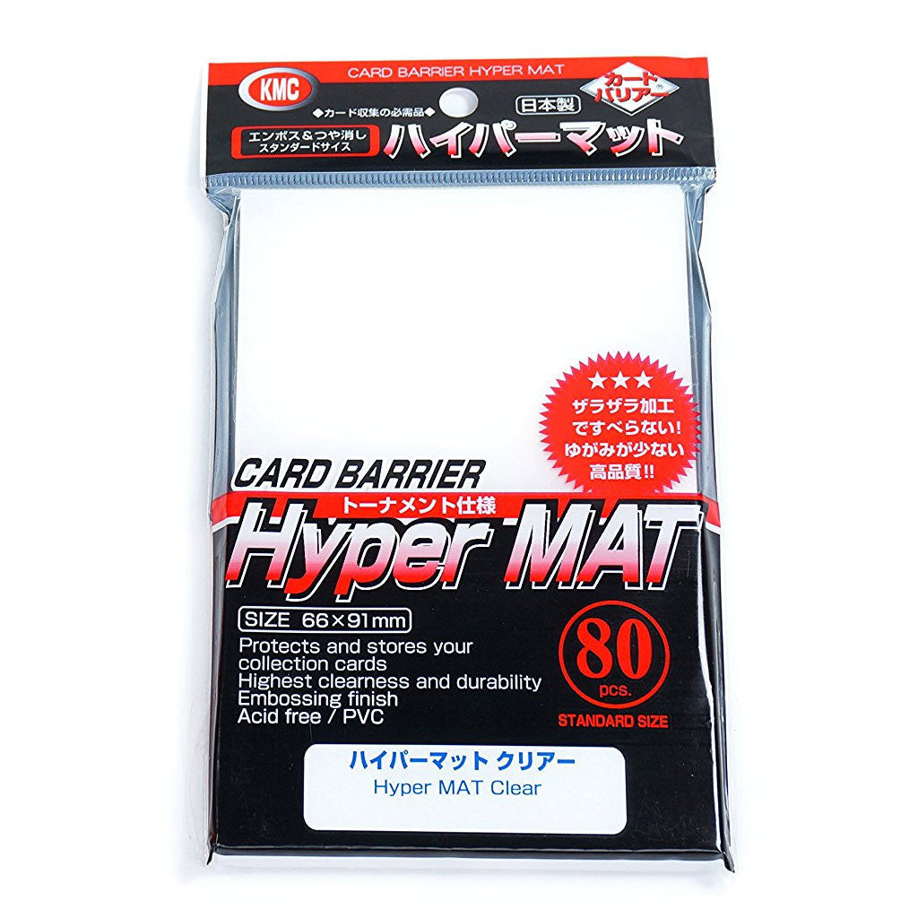 Kmc Hyper Mat Clear Card Barrier 66x91mm 80pcs Abubot Ph