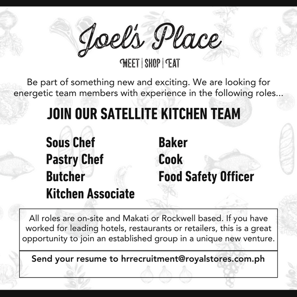 Join Joel's Place Kitchen