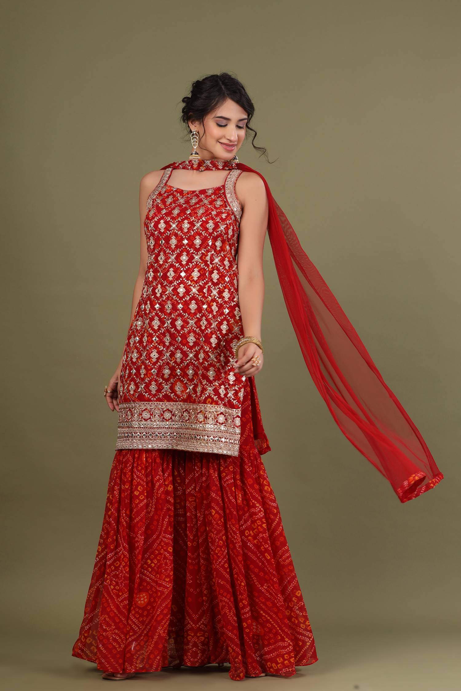 Buy Latest Designer Sharara Dresses, Suits, Garara Online