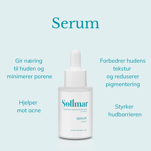 Serum naturlig Sollmar