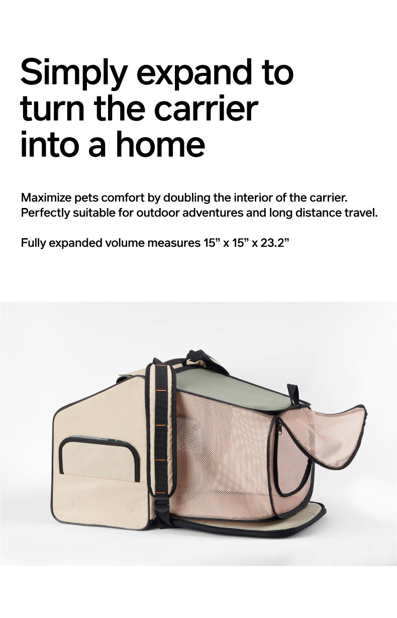 Pidan Traveling Pet Carrier with Habitat Expansion: Take your cat anywhere  safely - The Indiegogo Review