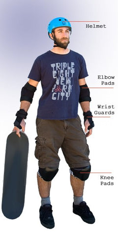 Image result for skateboarding safety gear
