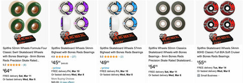 Spitfire skateboard wheels