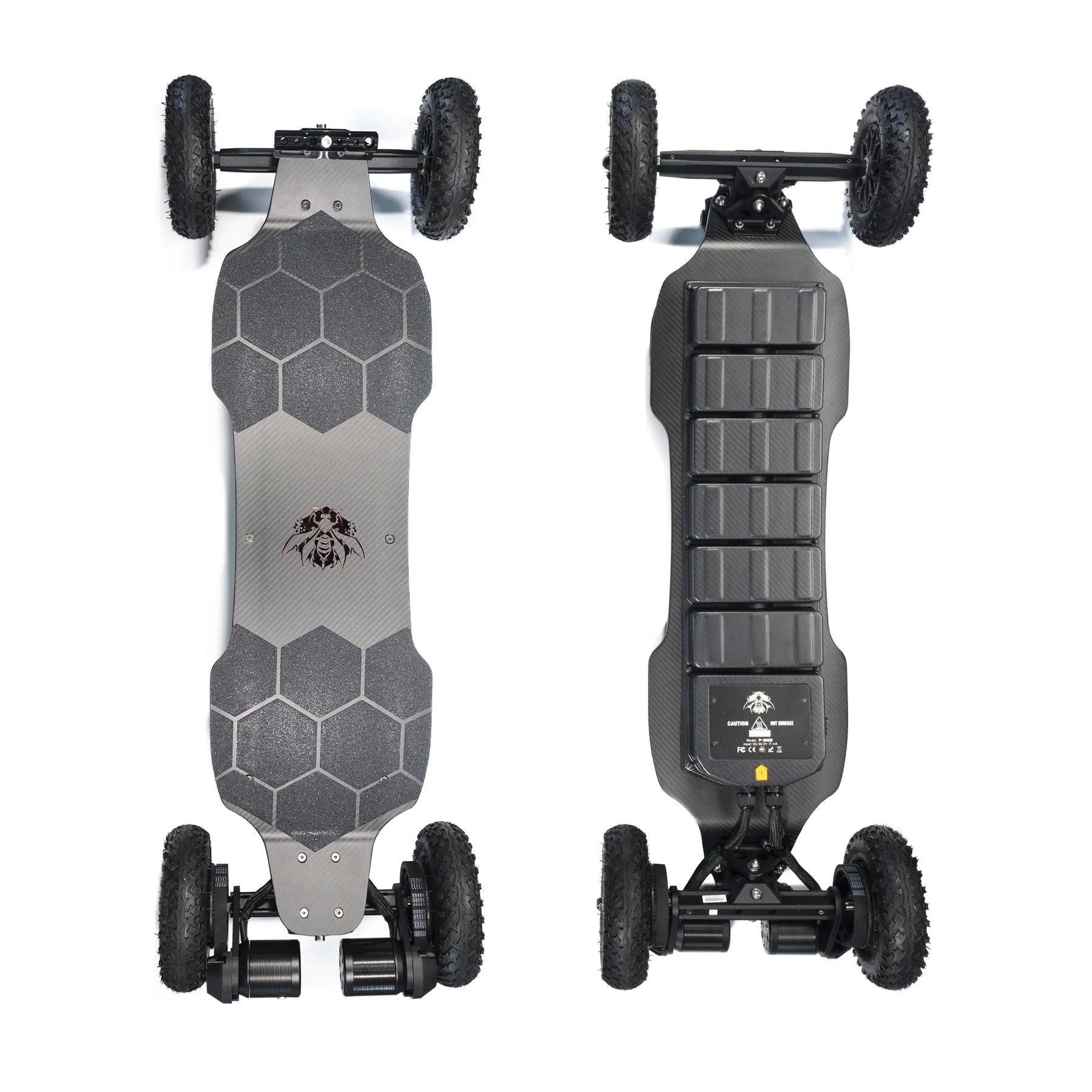 40410 - Atom Electric B10X All-Terrain Longboard Skateboard - 90Wh