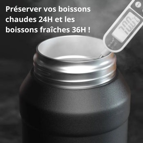 Bouteille isotherme 2 L 24 Heures chaud