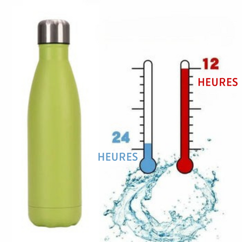 Bouteille isotherme boisson chaude 12 heures et froides 24 heures
