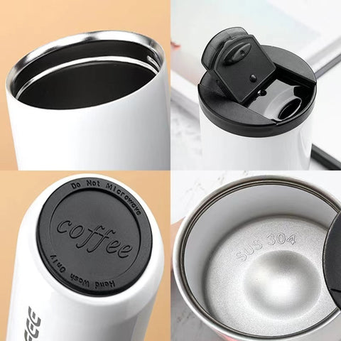 Double paroi d'isolant, acier inoxydable résistant, thermos de café