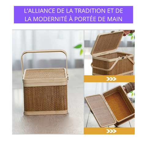 Panier bambou traditionnel