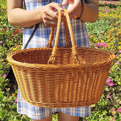 Panier picnic osier