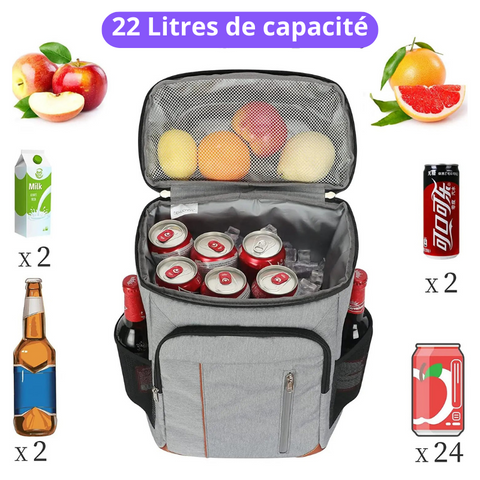 sac à dos glacière 22 litres