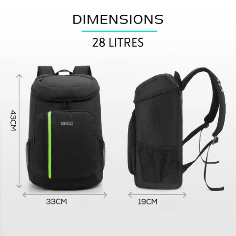 Sac a dos refrigerant dimensions 28 Litres