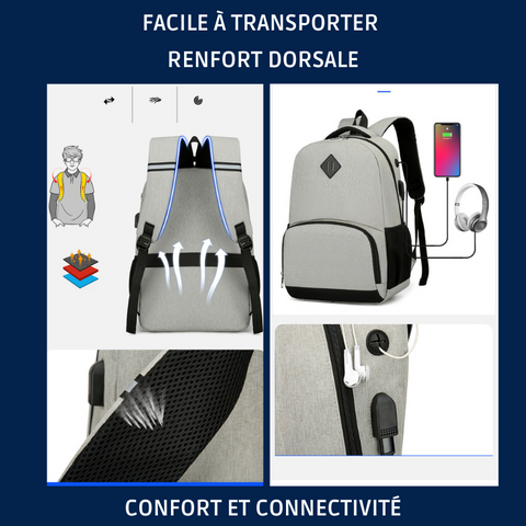 sac a dos voyage confortable