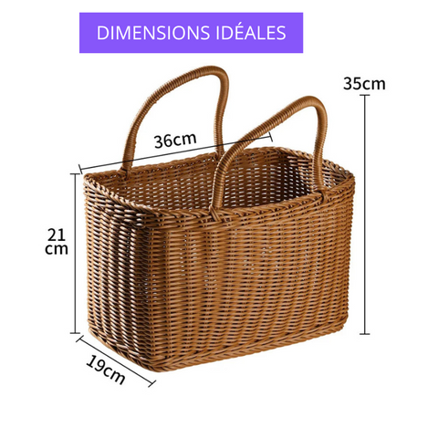 sac rotin dimensions