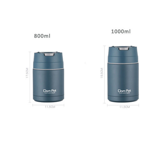 Thermos lunch box dimensions 800 ml et 1000 ml