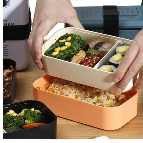 Bento box orange pour emporter ses repas