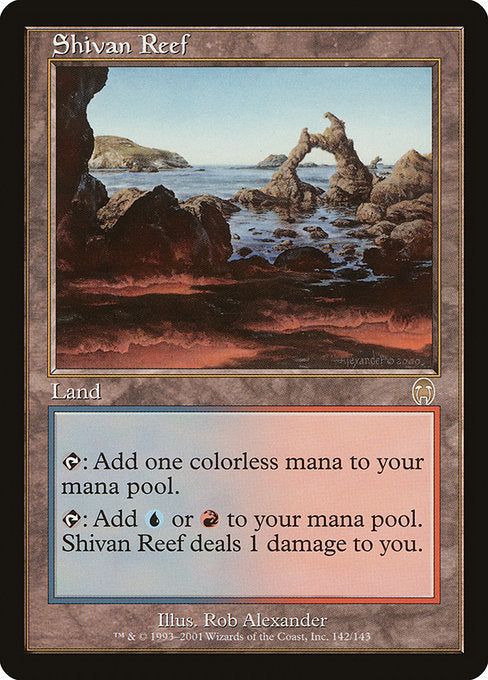 Foil】【EN】シヴの浅瀬/Shivan Reef [M15] 無R No.246 – GOODGAME