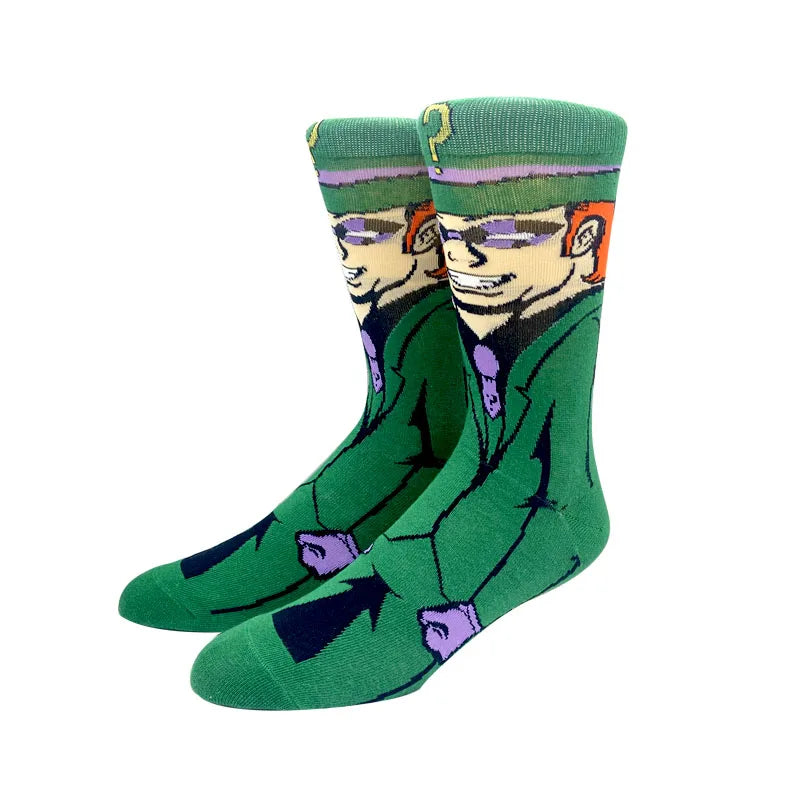 Batman 'Riddler' Crew Socks