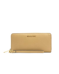 Michael Kors Jet Set camel-colored wallet