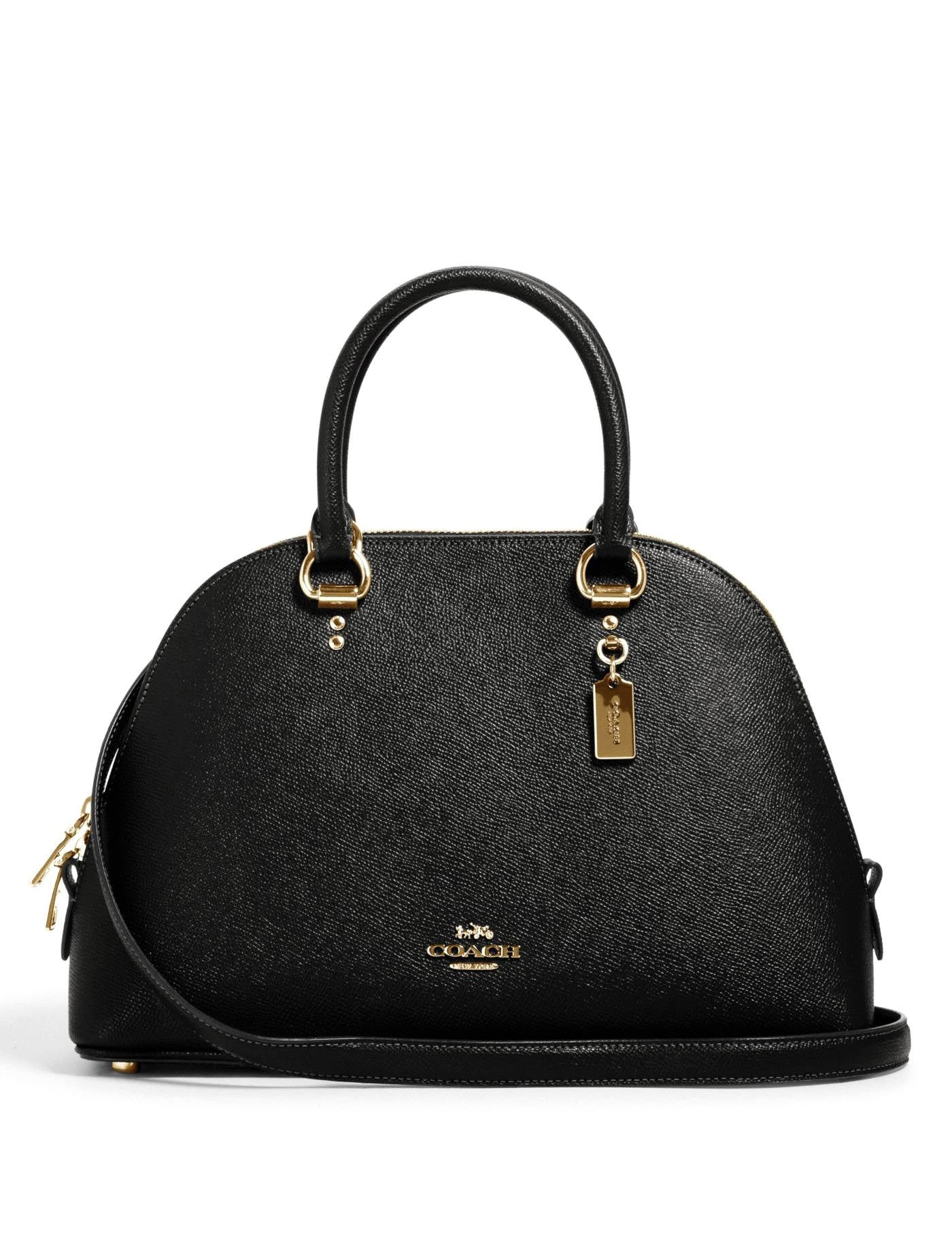 Coach 2553 Katy Satchel Crossgrain Leather Chalk