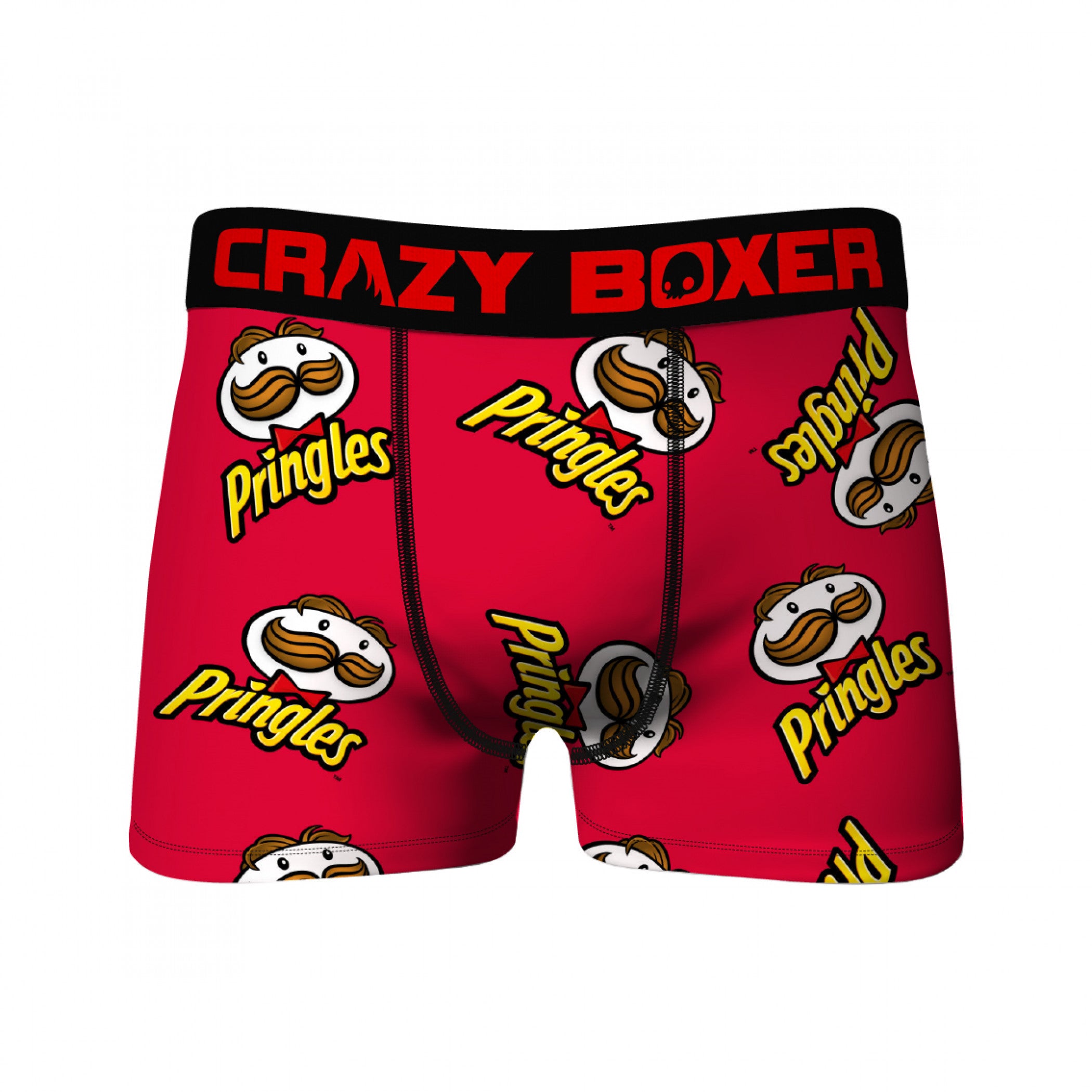 Crazy Boxers Pringles Logo Boxer Briefs in Pringles Can