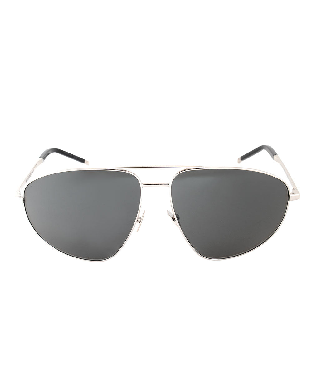 Saint Laurent SL 445/F SLIM-005 Gold Square Sunglasses