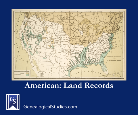 American Land Records Online Genealogy Course