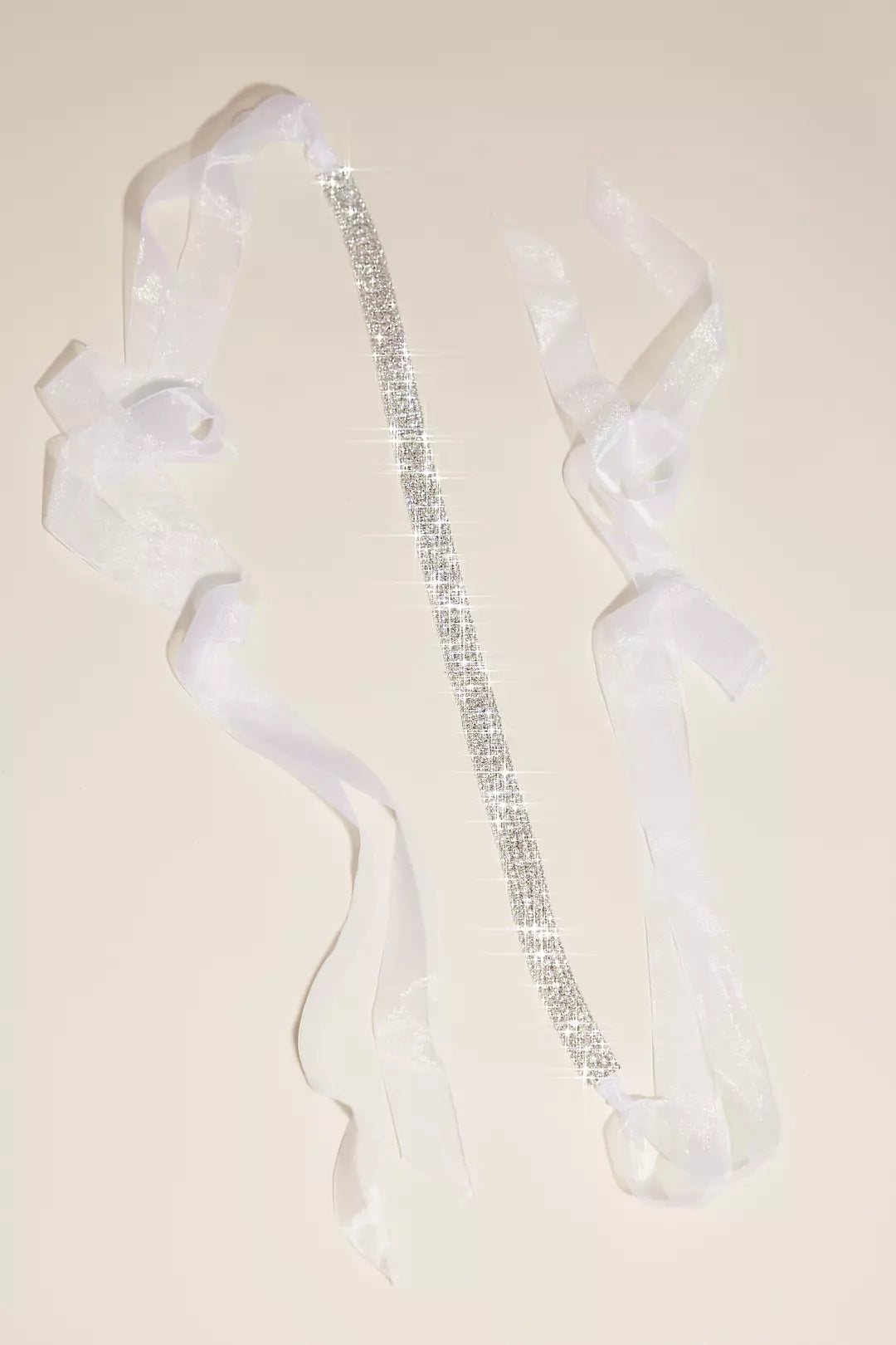 Crystal Band Belt Sash