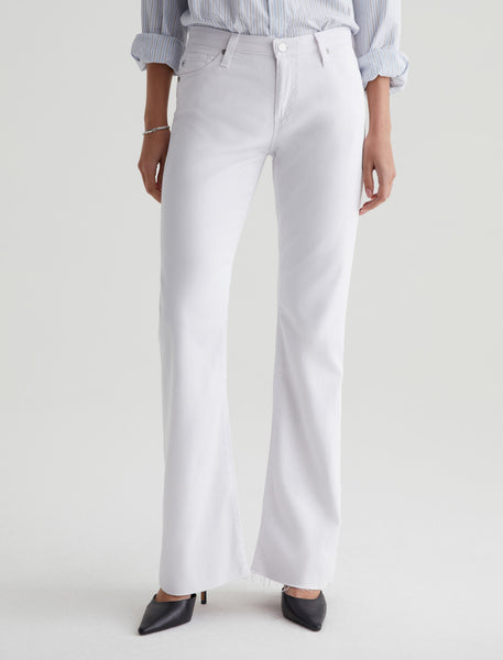 Women's White Flare Jeans