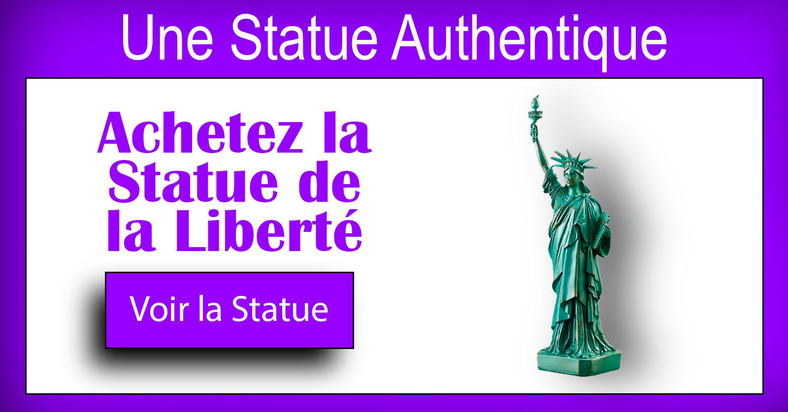 statue de la liberté résine