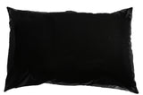 Nuru Pillow protector 2 Pieces of Hidden Zipper polyurethane Pillow Case,  All Sizes , Black