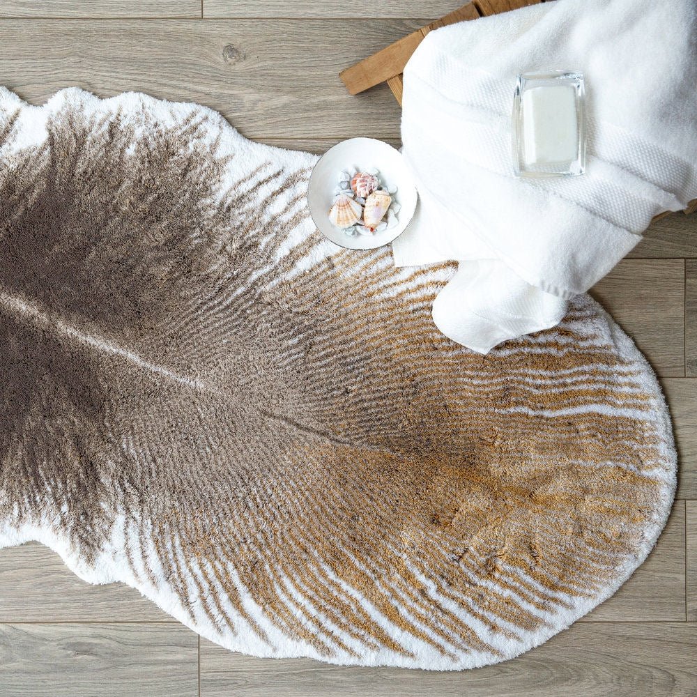 Egyptian Cotton Bathroom Rug COCOTTE - |VESIMI Design| Luxury and Rustic bathrooms online