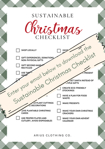 Sustainable Christmas Checklist download image