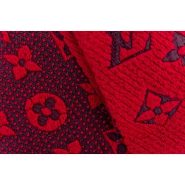 Louis Vuitton Logomania Shine Scarf (ruby)