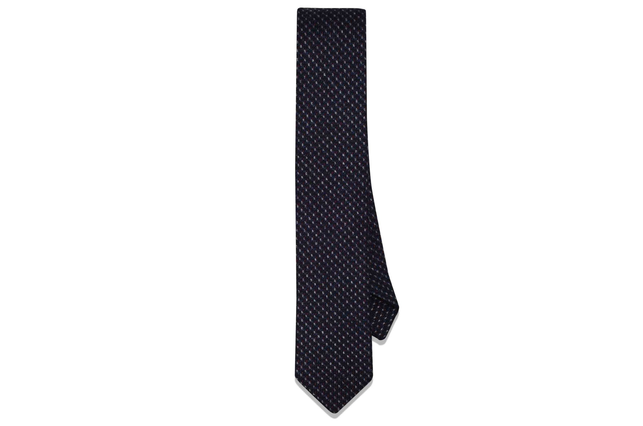 Blue Sprinkled Wool Skinny Tie – Aristocrats Bows N Ties