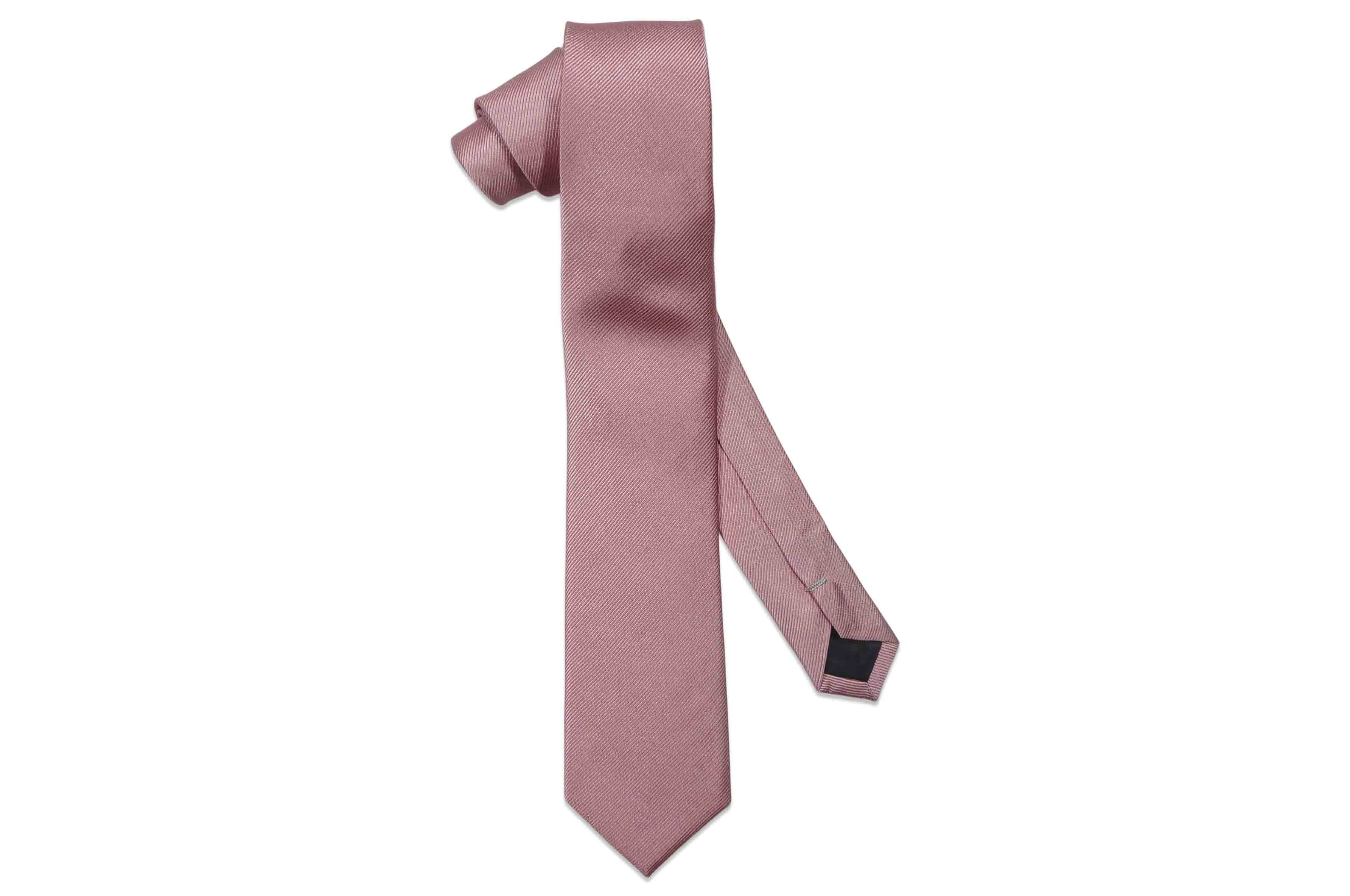 Dusty Rose Silk Skinny Tie – Aristocrats Bows N Ties