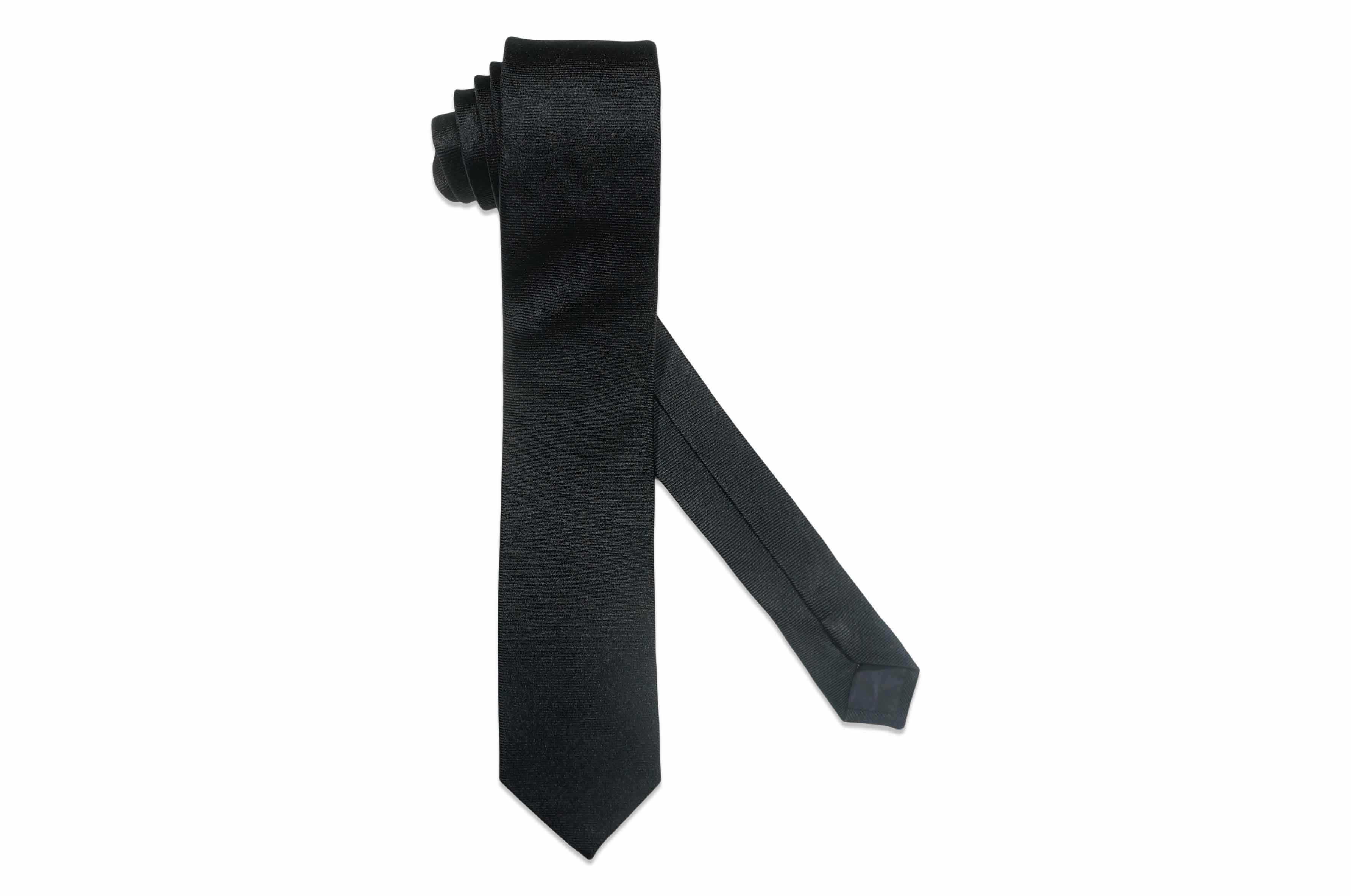 Jedi Black Silk Skinny Tie – Aristocrats Bows N Ties