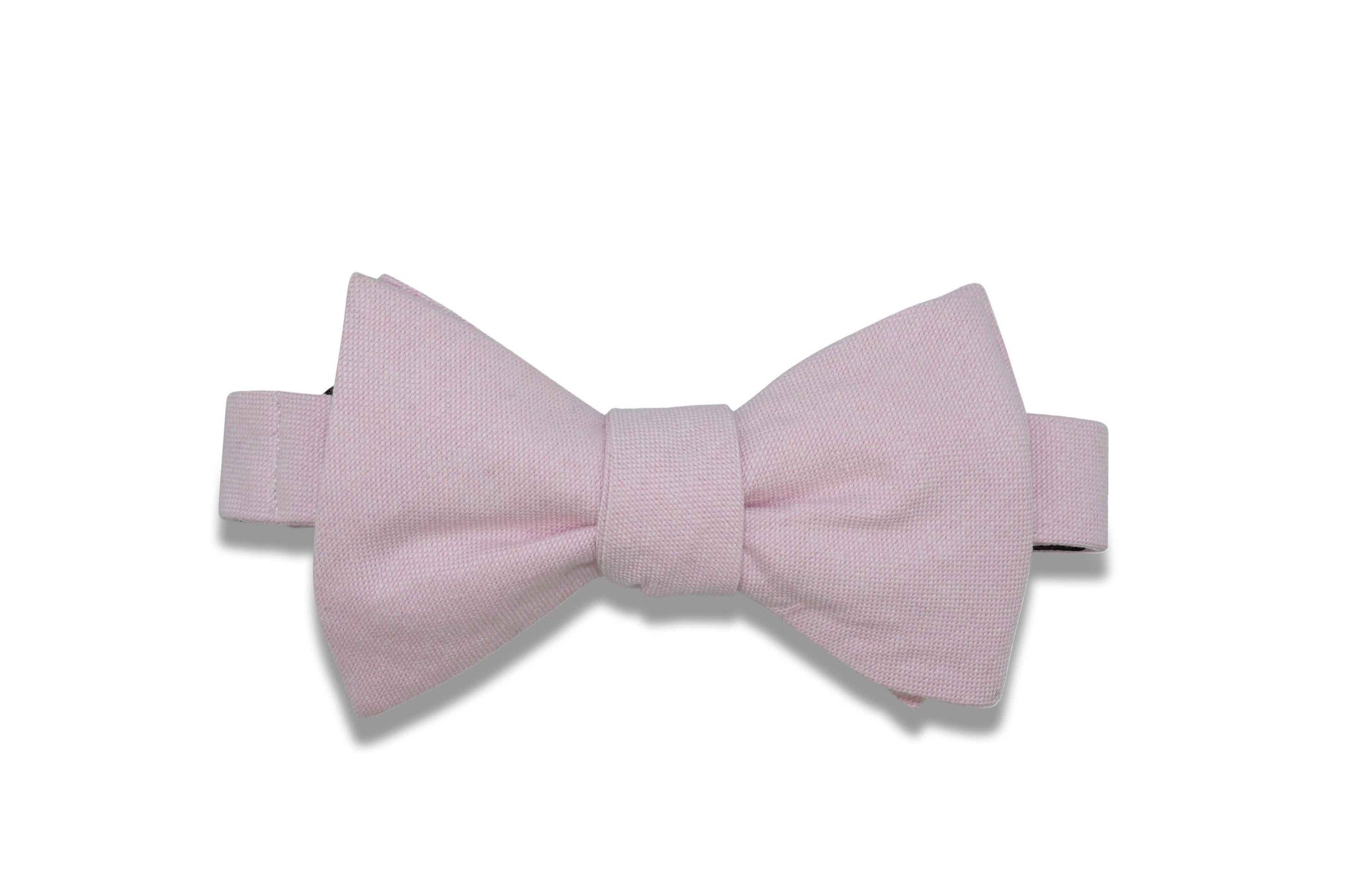 Light Pink Cotton Bow Tie (self-tie) – Aristocrats Bows N Ties