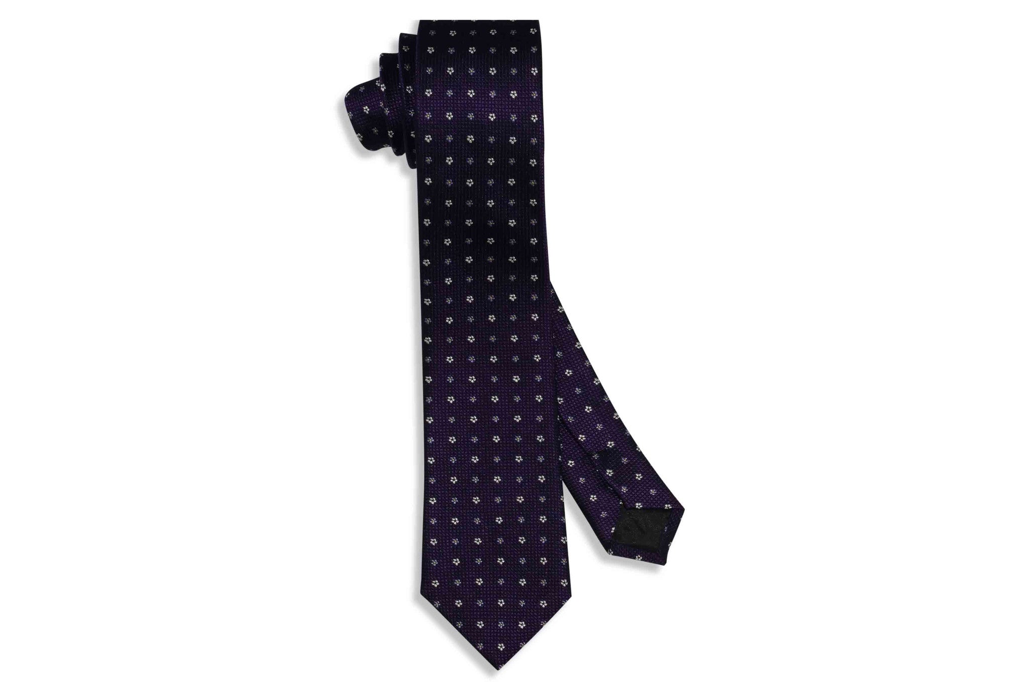 Mini Purple Silk Skinny Tie – Aristocrats Bows N Ties