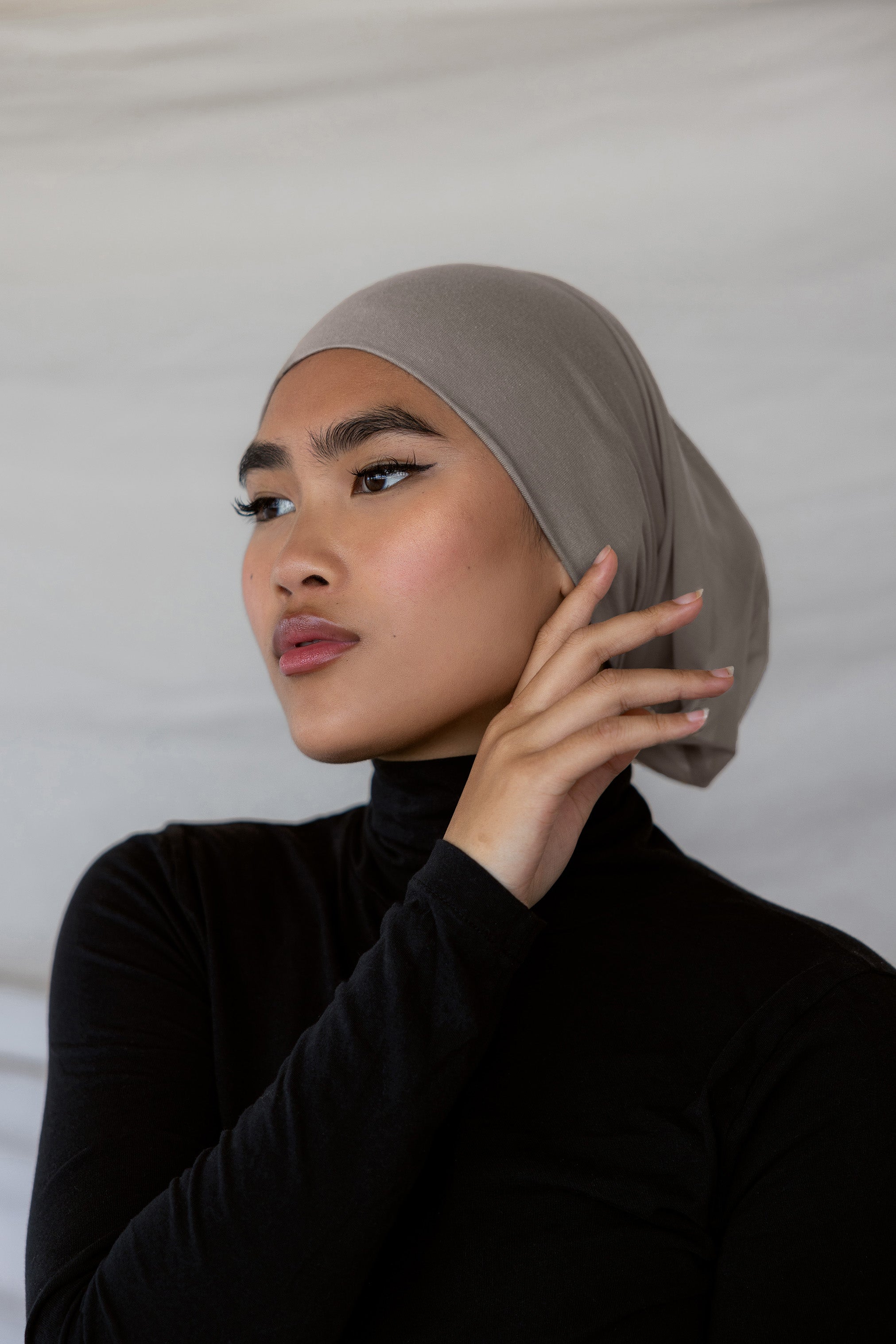 Herrnalise Women Hijab Hat Lace Underscarf Islamic Cover Bonnet Cap Scarf  Muslim 