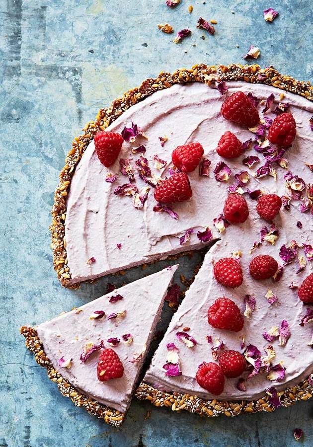 Raspberry, lemon and orange raw cheesecake | Franjo's Kitchen