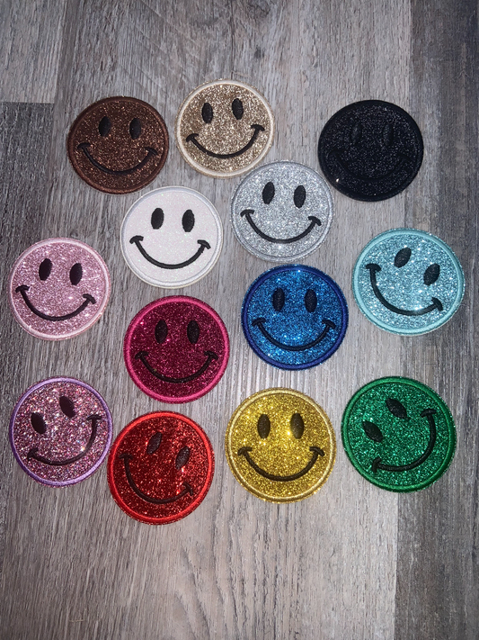 Smiley Face Self-Adhesive Patches