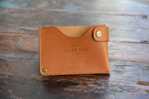 Side Strap. Walnut brown - Sharp Side Leather