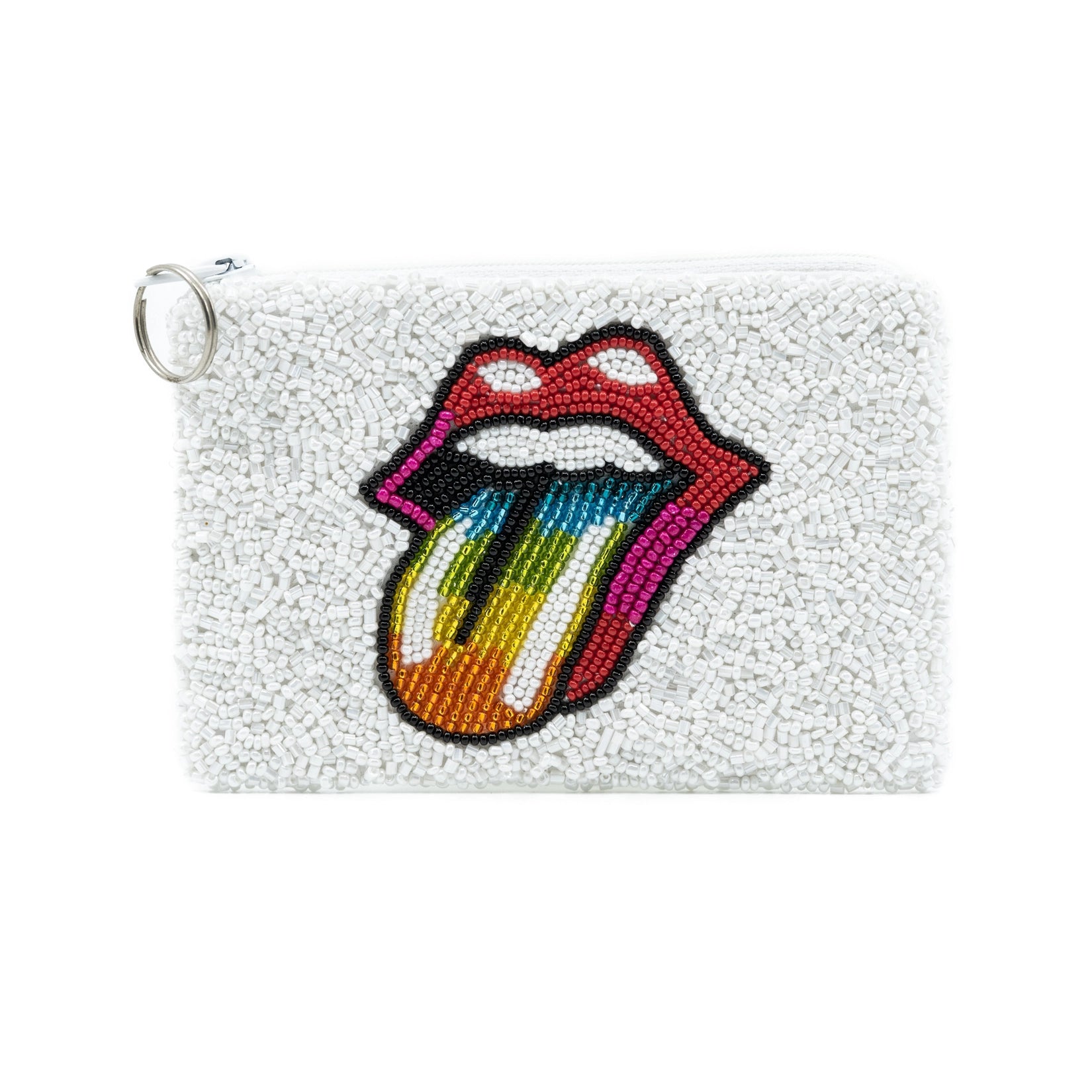 Amazon.com: Scream Mouth Print Leather Coin Purse Mini Pouch Exquisite  Buckle Change Purse Wallets Clutch Handbag : Clothing, Shoes & Jewelry