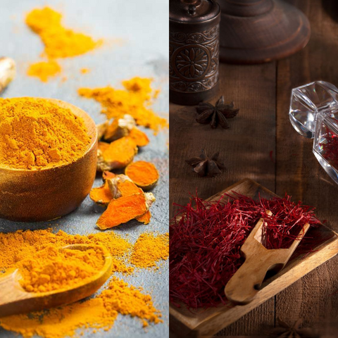 Turmeric and Saffron